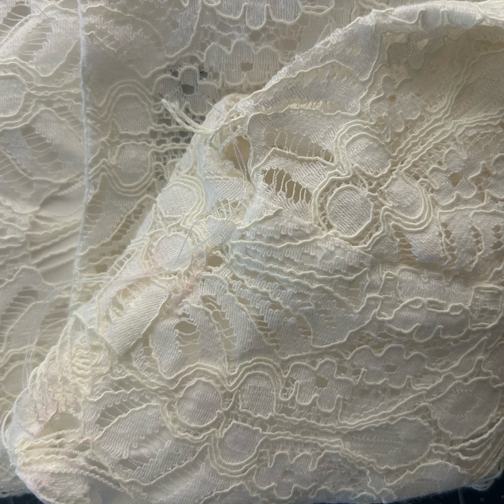 Preston & York White Lace Mini Dress - Picture 8 of 9